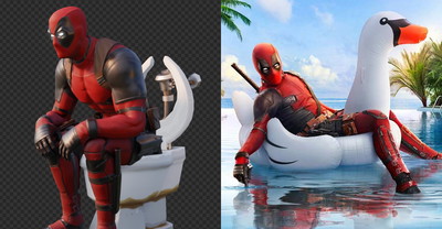 Deadpool w Fortnite dostanie emotkę, w której siedzi na kibelku