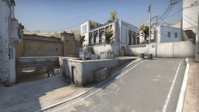 Dust2 akwarelami na papierze, czyli CS-owa sztuka malarska