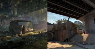 Overpass z CSGO przerobiony na silniku Unity Engine 2020 wygląda niesamowicie