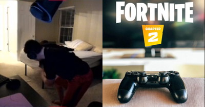 Profesjonalny gracz Fortnite niszczy kontroler po tym, jak ktoś inny likwiduje go za pomocą pada