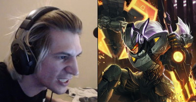 xQc nie wytrzymał i pocisnął widzom, którzy wyzywają go za rangę w LoLu
