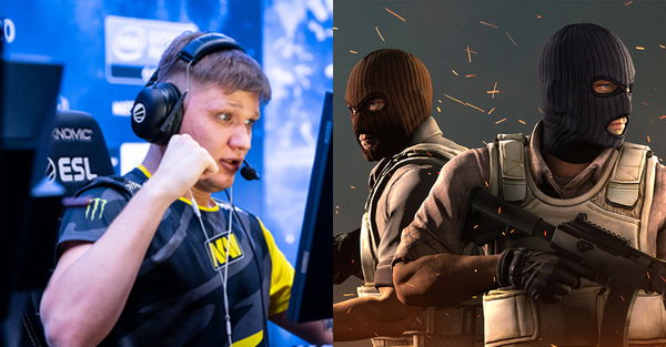 s1mple podczas pojedynku 1vs1 robi sobie przerwę na jedzenie, a i tak wygrywa