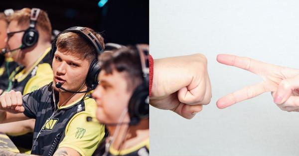 Najbardziej niezręczny moment w CS:GO? S1mple i jego papier, kamień, nożyce
