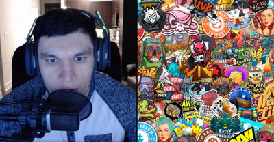 Trainwrecks wylosował naklejkę w CS:GO za ponad 20 tysięcy. Genialna reakcja streamera