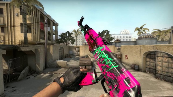 PUBG Mobile skopiowało wygląd skórki z CSGO. Skin Neon Revolution