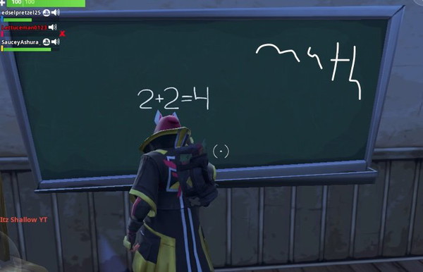 Nauczyciel wykorzystuje Fortnite do nauki matematyki w czasie kwarantanny