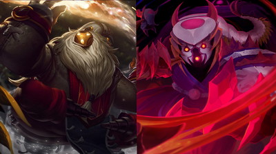 Koncept skórki Blood Moon Bard do League of Legends