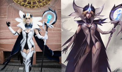 Cosplay Invictus Gaming LeBlanc z League of Legends może przyprawić o dreszcze