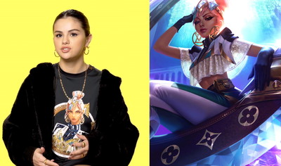 Selena Gomez wystąpiła w koszulce z True Damage Qiyaną od Louis Vuitton