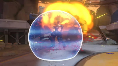 Bańka Zarii chroni teraz przed powaleniem od szarży Reinhardta. Blizzard odpowiada dlaczego