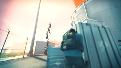 Imponujący pięcioosobowy runboost w CSGO na Nuke’u