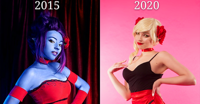 Cosplay Tango Evelynn – przed i po reworku