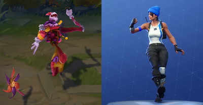 Fiddlesticks w LoLu otrzymał emotkę z Fortnite. Co na to gracze?
