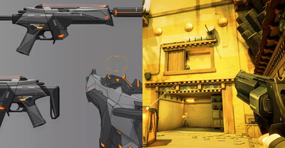 W Valorant znajdą się złote skórki do broni. Coś, co gracze przegapili