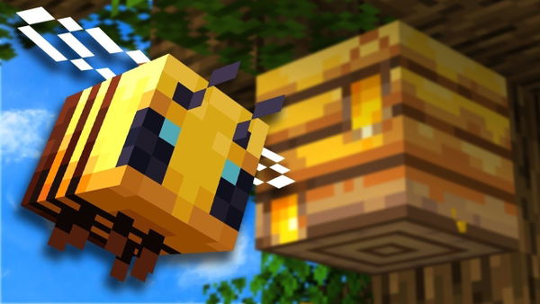 Gracz nudził się podczas kwarantanny, więc postanowił stworzyć pluszową pszczołę z Minecraft