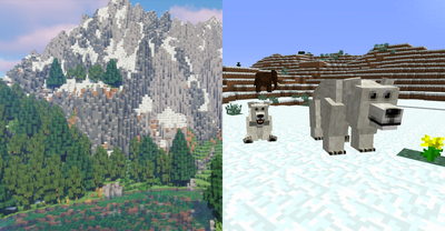 Jakie moby mogłyby zostać dodane w aktualizacji gór Minecrafta?