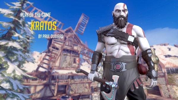Gracze przenieśli Kratosa z God of War do Overwatch. Jak wyglądałby bohater?