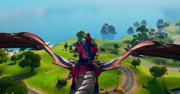 Na smokach w Fortnite powinno dać się latać? Wygląda niesamowicie
