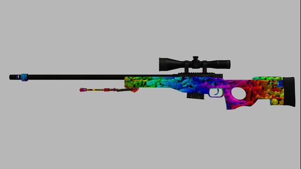 Tęczowe skiny, które mogłyby się znaleźć w CSGO