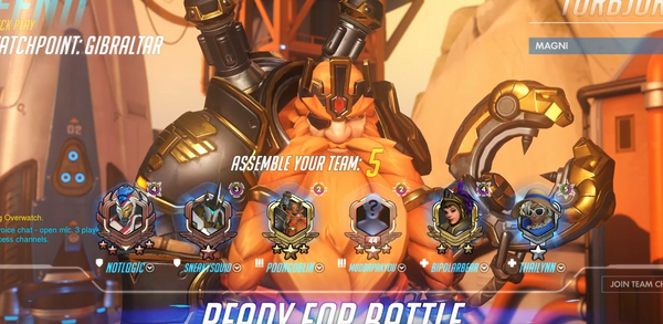 Skórki postaci widoczne już na ekranie wyboru bohatera w Overwatch?