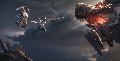 Nowy, świetny cinematic z LoLa pokazuje Garena i Fiorę w nieco innej odsłonie