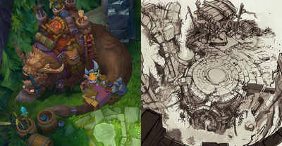 Koncepty Summoner’s Rift z 2012 roku. Jak mogła wyglądać mapa w League of Legends?