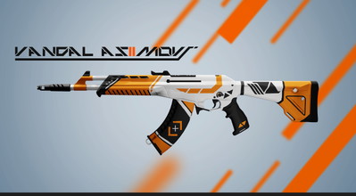 Jak prezentują się skiny Asiimov przeniesione do świata Valoranta? Koncept Asiimov Vandal