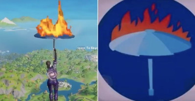 Teraz już wiadomo, że „płonąca parasolka” w 13 sezonie Fortnite wyglądałaby koszmarnie