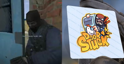 Zablokowane drzwi w CSGO, które doczekały się stworzenia oficjalnej naklejki Valve
