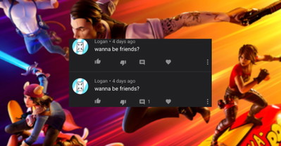 Najniebezpieczniejszy komentarz na Youtube „Wanna Be Friends” pochodzi od Youtubera z Fortnite