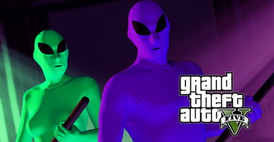 W singleplayer GTA 5 pojawili się obcy. Jakimś cudem przedostali się z GTA Online