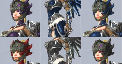 Nowa skórka do Łaski z Overwatch o wiele lepiej wyglądałaby w innej kolorystyce?