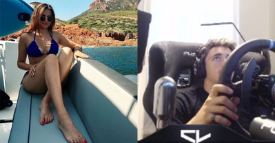 Kierowca F1 za bardzo wkręcił się w Twitch, zapominając o dziewczynie. Musiała kupić suba, by wejść do mieszkania