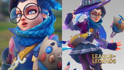 Świetny koncept legendarnej skórki do Annie z League of Legends – Featherflame