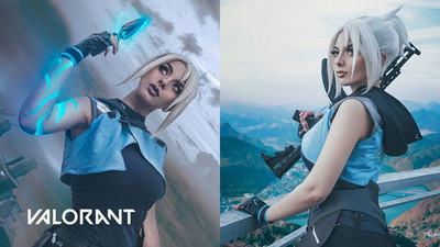 Świetny cosplay Jett z Valorant, który robi ogromne wrażenie