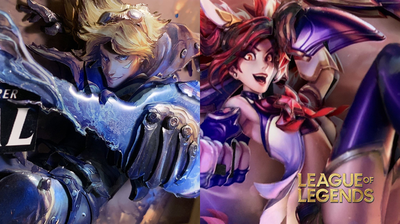 Grafiki 3D Star Guardian Jinx i Ezreala. Ogromny nakład pracy i niesamowity efekt