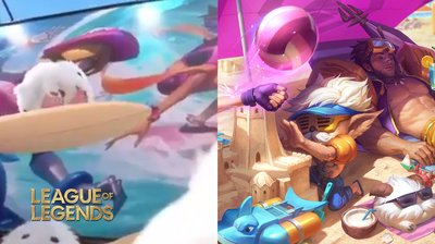 Świetna animacja z Porosami zapowiadająca wprowadzenie skórek do LoLa z serii Pool Party