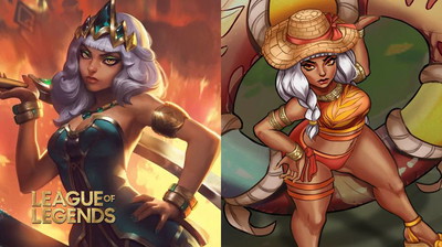 Fanowski pomysł na skórkę do League of Legends – Pool Party Qiyana