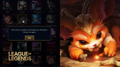 Gracz chciał picknąć Gnara, ale klient League of Legends miał wobec niego inne plany
