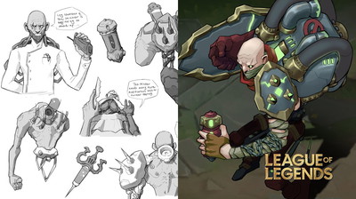 Tak mógłby wyglądać i działać Singed po swoim reworku. Gdy gracze LoLa zastępują Rioterów