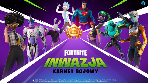 Prezentacja rozgrywki, karnetu bojowego na 7 sezon Fortnite. Rick and Morty, Supermen i więcej
