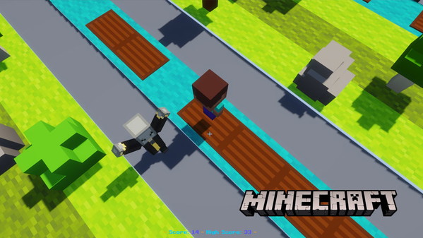 Kultowa gra na automaty odtworzona w Minecrafcie. Każdy może w nią bez problemu zagrać