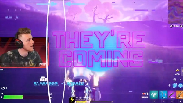 Kosmici przerywają streamy z Fortnite. Jak to dokładnie wygląda i co oznacza?