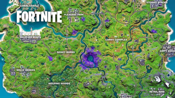 Nowa mapa na 7 sezon Fortnite. Pierwszy rzut oka na zmienioną wyspę