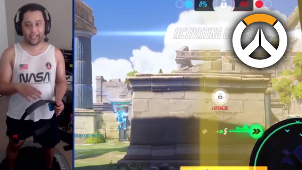 Streamer Overwatch zmienił grę w prawdziwą męczarnię. Sterowanie za sprawą biegania