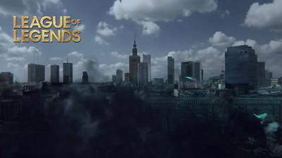 Zwiastun League of Legends w Warszawie z koordynatami. Dokąd prowadzą, o co chodzi z czarną mgłą?
