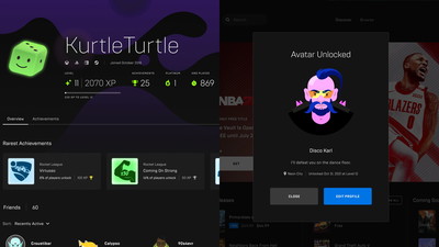 Profile w Epic Store będą miały motywy, odblokowywania avatarów i więcej. Pierwszy rzut oka