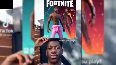 Lil Nas X nie odpuszcza. Ewidentnie spodobał mu się pomysł jego skina w Fortnite