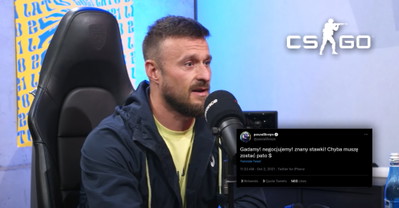 PashaBiceps, legenda polskiego CSGO o tym, jaki ma plan na MMA. Gdzie zawalczy?