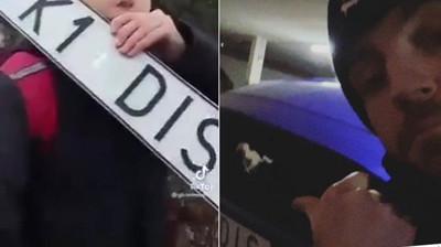 Gość ukradł Disowi tablice rejestracyjne? Youtuber odpowiada na viralowy film z TikToka